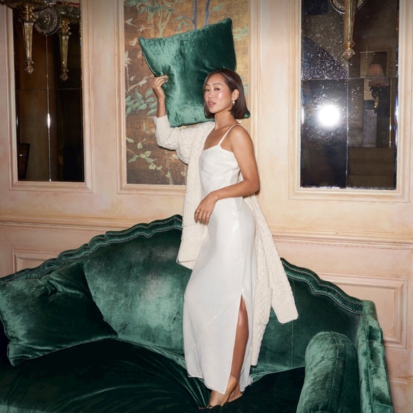 Madewell x Aimee Song Sequin Slip Maxi Dress - Picture 4 of 15